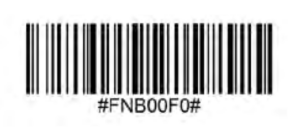 Socket Factory Reset Barcode